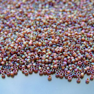 100g 177F Transparent Frosted Smoky Topaz Rainbow Toho Seed Beads 15/0 1.5mm WHOLESALE Michael's UK Jewellery