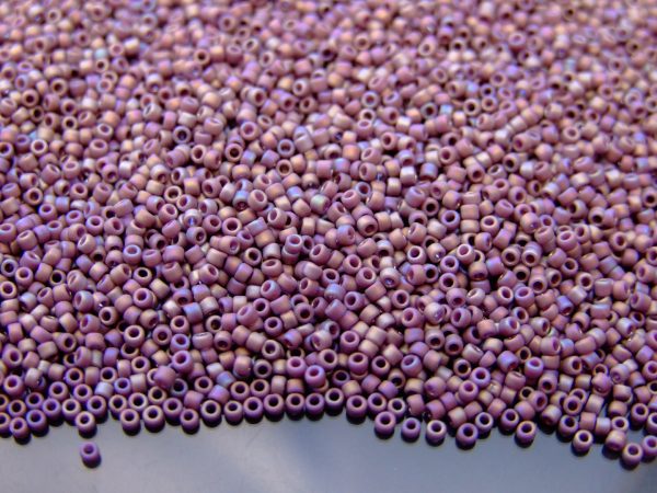 100g 2638F Semi Glazed Rainbow Lavender Toho Seed Beads 15/0 1.5mm WHOLESALE Michael's UK Jewellery