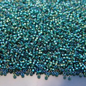 100g 270 Inside Color Crystal/Metallic Teal Toho Seed Beads 15/0 1.5mm WHOLESALE Michael's UK Jewellery