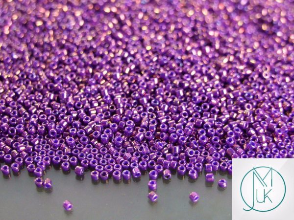100g 461 Higher Metallic Grape Toho Seed Beads 15/0 1.5mm WHOLESALE Michael's UK Jewellery