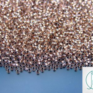 100g 740 Copper Lined Crystal Toho Seed Beads 15/0 1.5mm WHOLESALE Michael's UK Jewellery