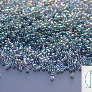 100g 773 Inside Color Rainbow Crystal/Montana Toho Seed Beads 15/0 1.5mm WHOLESALE Michael's UK Jewellery