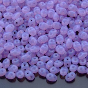 100g SuperDuo Beads Opal Dark Violet WHOLESALE Michael's UK Jewellery