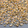 100g SuperDuo Beads Transparent Champagne Luster Michael's UK Jewellery