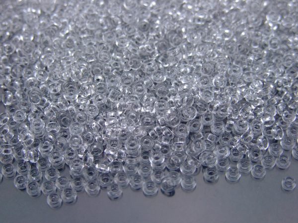 10g 1 Transparent Crystal Toho Demi Round Seed Beads 8/0 3mm Michael's UK Jewellery