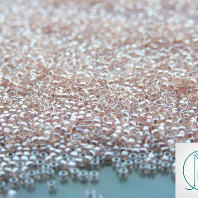 10g 106 Transparent Rosaline Luster Toho Seed Beads 15/0 1.5mm Michael's UK Jewellery