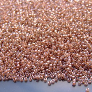 10g 1071 Inside Color Crystal/Antique Plum Lined Toho Seed Beads 15/0 1.5mm Michael's UK Jewellery