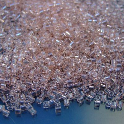 10g 11 Transparent Rosaline Toho Cube Seed Beads 1.5mm Michael's UK Jewellery