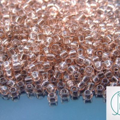 TOHO Seed Beads 11 Transparent Rosaline 6/0 beads mouse