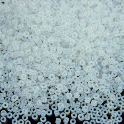 TOHO Seed Beads 1141 Translucent Alabaster 11/0 beads mouse