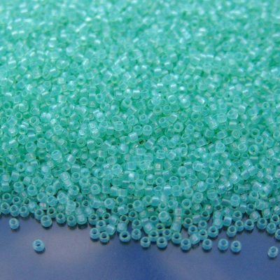 20g Toho Seed Beads 1144 Milky Kiwi 15/0 beads mouse
