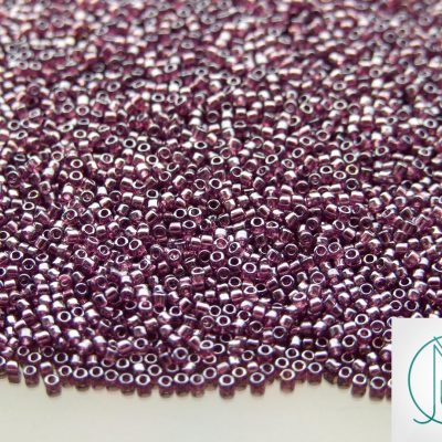 10g 115 Transparent Amethyst Luster Toho Seed Beads 15/0 1.5mm Michael's UK Jewellery