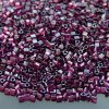 10g TOHO Beads Triangle 115 Transparent Amethyst Luster 11/0 beads mouse