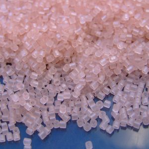 10g 11F Transparent Frosted Rosaline Toho Cube Seed Beads 1.5mm Michael's UK Jewellery