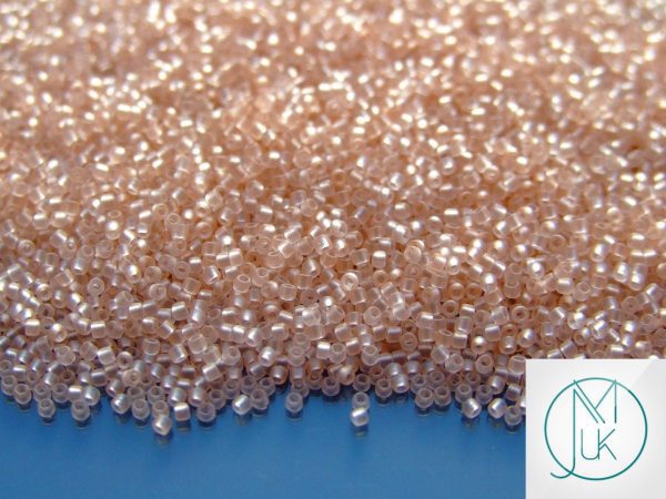 10g 11F Transparent Frosted Rosaline Toho Seed Beads 15/0 1.5mm Michael's UK Jewellery