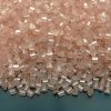 10g TOHO Beads Triangle 11F Transparent Frosted Rosaline 11/0 beads mouse