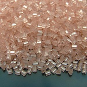 10g 11F Transparent Frosted Rosaline Toho Triangle Seed Beads 11/0 2mm Michael's UK Jewellery