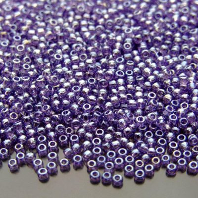20g TOHO Beads 136 Transparent Lustered Sugar Plum 11/0 beads mouse