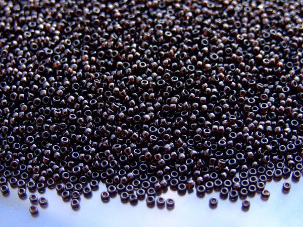 10g 14 Transparent Root Beer Toho Seed Beads 15/0 1.5mm Michael's UK Jewellery