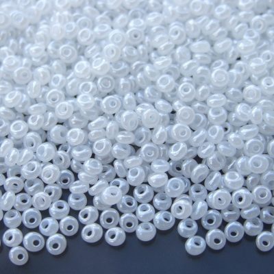 10g 141 Ceylon Snowflake Toho 3mm Magatama Seed Beads Michael's UK Jewellery