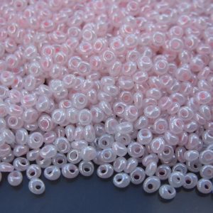 10g 145 Ceylon Innocent Pink Toho 3mm Magatama Seed Beads Michael's UK Jewellery