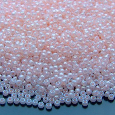 TOHO Seed Beads 145L Ceylon Soft Pink 11/0 beads mouse