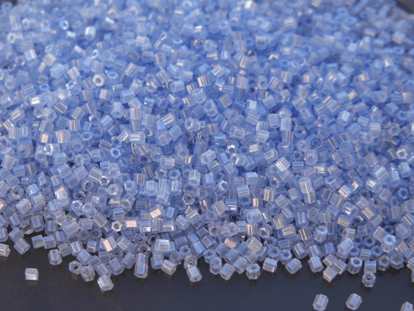 10g 146 Ceylon Glacier Toho Hexagon Seed Beads 11/0 2mm Michael's UK Jewellery