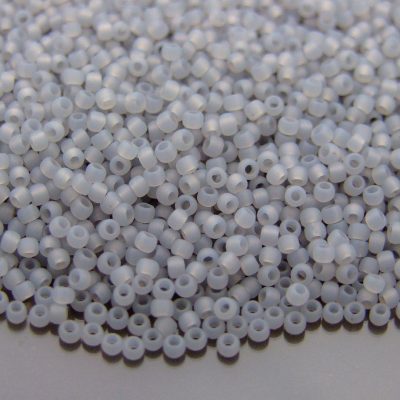 TOHO Seed Beads 150F Ceylon Frosted Smoke 11/0 beadsmouse.co.uk