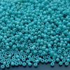 TOHO Seed Beads 1611 Opaque Lustered Lagoon 11/0 beads mouse