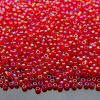 20g TOHO Beads 165C Transparent Ruby Rainbow 11/0 beads mouse
