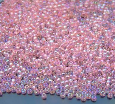 TOHO Seed Beads 171 Dyed Ballerina Pink Rainbow beadsmouse.co.uk