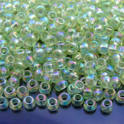 10g 173 Dyed Rainbow Lemon Mist Toho Seed Beads Size 6/0 4mm Michael's UK Jewellery
