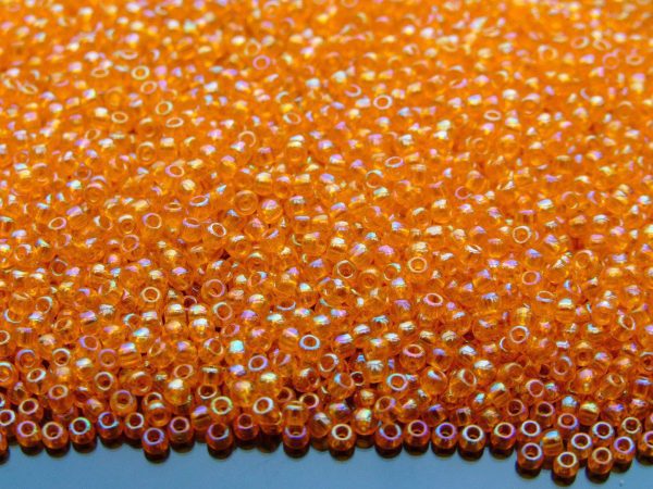 10g 174 Transparent Rainbow Light Hyacinth Toho Seed Beads 11/0 2.2mm Michael's UK Jewellery
