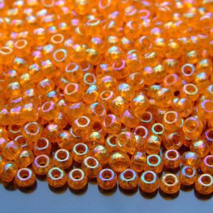 10g 174 Transparent Rainbow Light Hyacinth Toho Seed Beads Size 6/0 4mm Michael's UK Jewellery