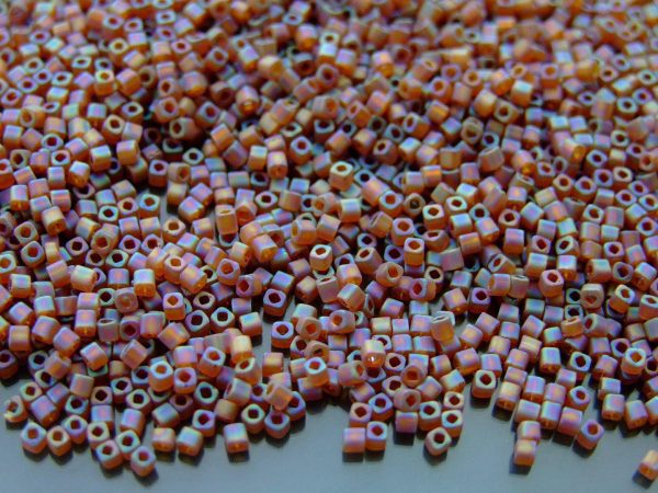 10g 177F Transparent Frosted Smoky Topaz Rainbow Toho Cube Seed Beads 1.5mm Michael's UK Jewellery