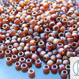 10g 177F Transparent Smoky Topaz Frosted Rainbow Toho Seed Beads 6/0 4mm Michael's UK Jewellery