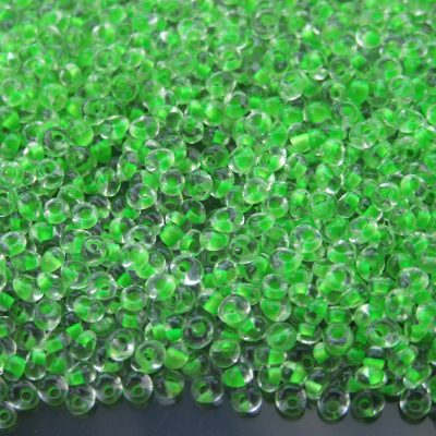 10g 184 Inside Color Luster Crystal/Spearmint Lined Toho 3mm Magatama Seed Beads Michael's UK Jewellery