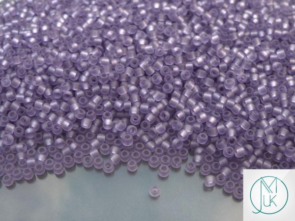 20g TOHO Beads 19F Transparent Frosted Sugar Plum 11/0 beads mouse