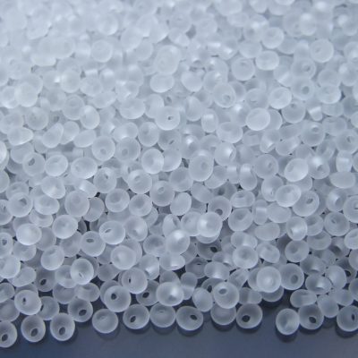 10g 1F Transparent Frosted Crystal Toho 3mm Magatama Seed Beads Michael's UK Jewellery