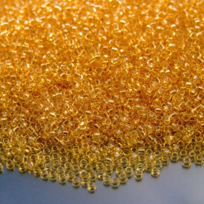 10g 2 Transparent Light Topaz Toho Seed Beads 15/0 1.5mm Michael's UK Jewellery