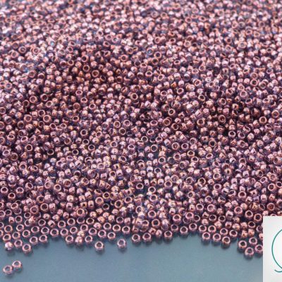 10g 201 Gold Luster Amethyst Toho Seed Beads 15/0 1.5mm Michael's UK Jewellery