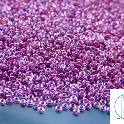10g 205 Gold Lustered Dark Amethyst Toho Demi Round Seed Beads 11/0 2mm Michael's UK Jewellery