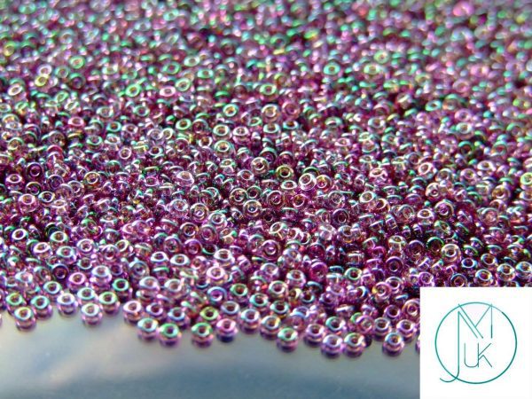 10g 206 Gold Lusted Hydrangea Toho Demi Round Seed Beads 11/0 2mm Michael's UK Jewellery