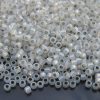 TOHO Seed Beads 2100 Silver Lined Milky White 8/0 beads mouse