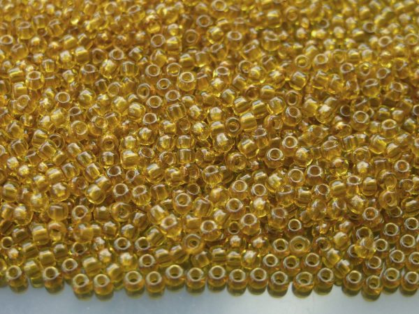 10g 2155 Transparent Chamomile Toho Seed Beads 8/0 3mm Michael's UK Jewellery