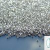 10g 21F Silver Lined Frosted Crystal Toho Seed Beads 15/0 1.5mm Michael's UK Jewellery