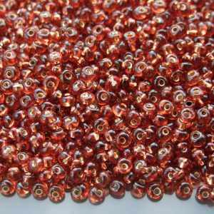 10g 2208 Silver Lined Burnt Orange Toho 3mm Magatama Seed Beads Michael's UK Jewellery