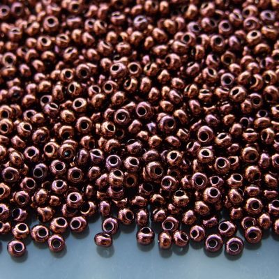10g 222 Dark Bronze Toho 3mm Magatama Seed Beads Michael's UK Jewellery