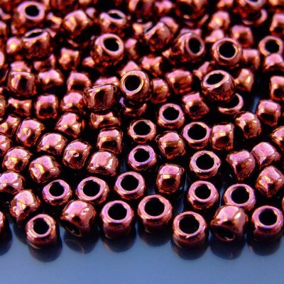 10g 222 Dark Bronze Toho Seed Beads 3/0 5.5mm Michael's UK Jewellery