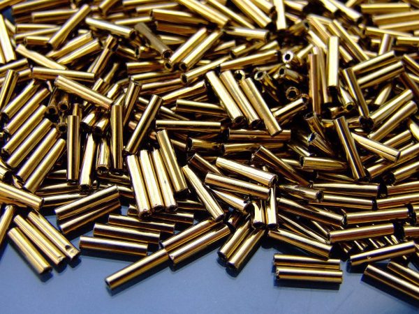 10g 223 Antique Bronze Toho Bugle Seed Beads 9mm Michael's UK Jewellery